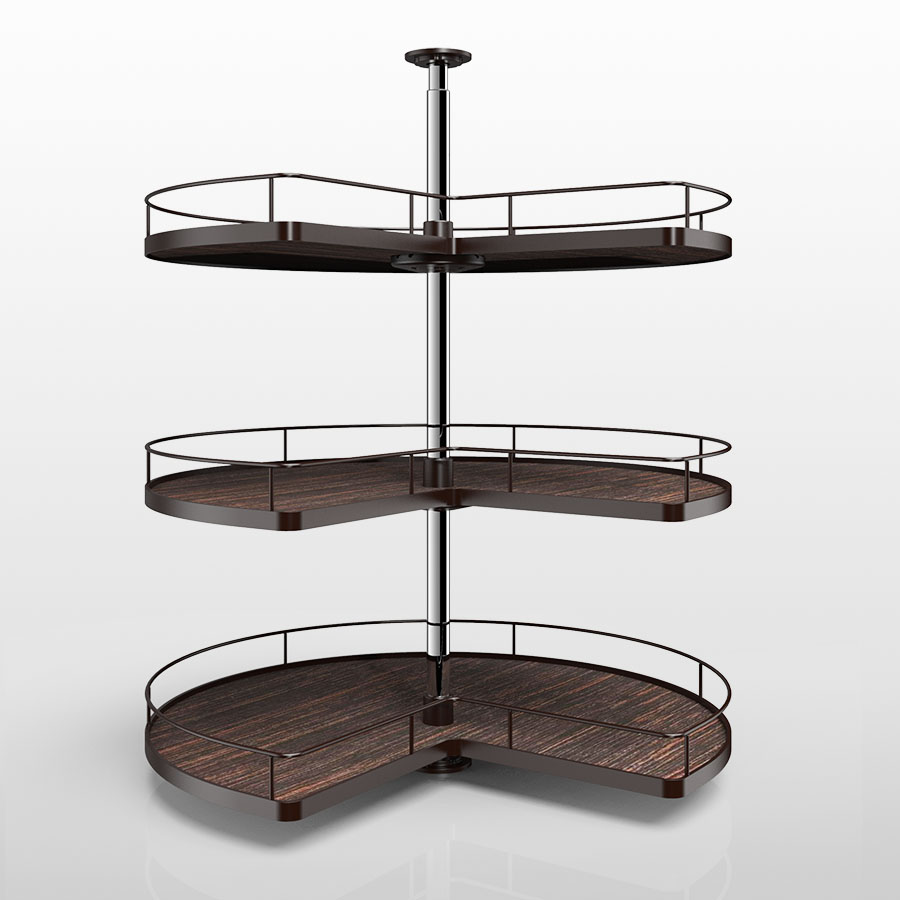 三層旋轉(zhuǎn)轉(zhuǎn)盤(pán)(圓圍欄)